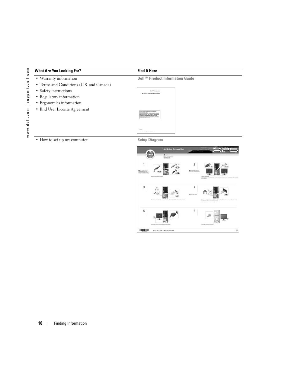Dell XPS 600 User Manual | Page 10 / 166