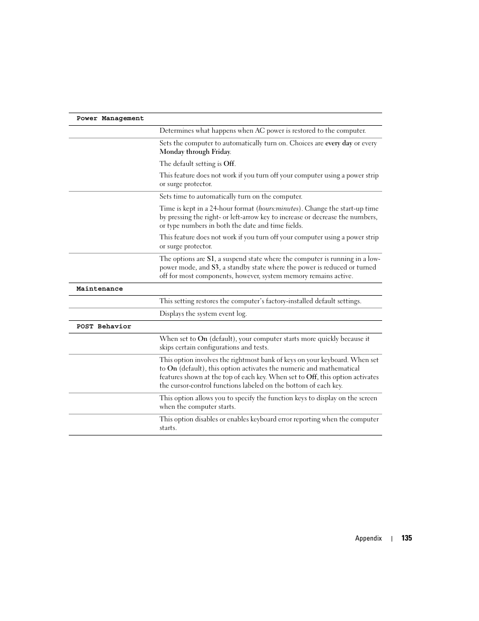 Dell XPS 600 User Manual | Page 135 / 166