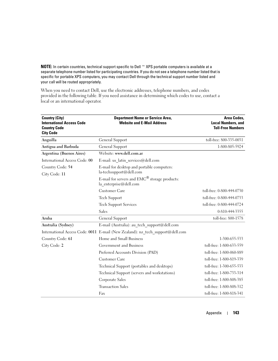 Dell XPS 600 User Manual | Page 143 / 166