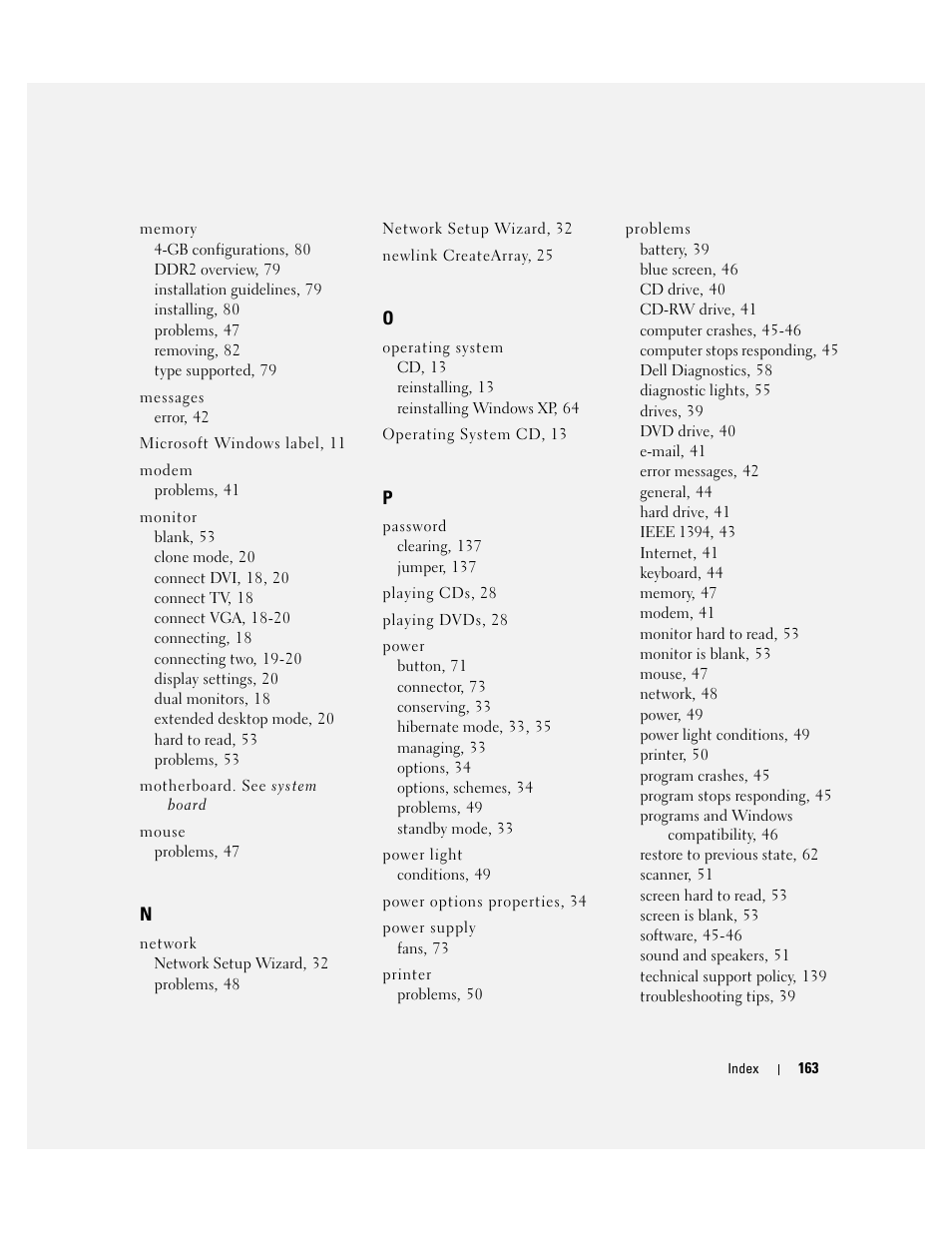 Dell XPS 600 User Manual | Page 163 / 166