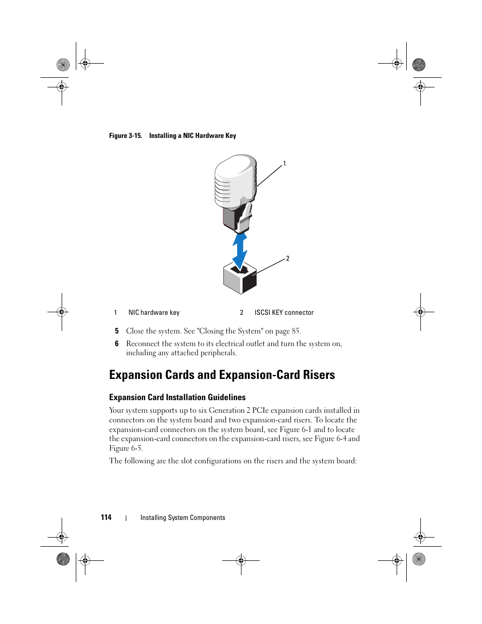 Expansion cards and expansion-card risers, Expansion card installation guidelines, Figure 3-15 | Dell PowerEdge R810 User Manual | Page 114 / 202
