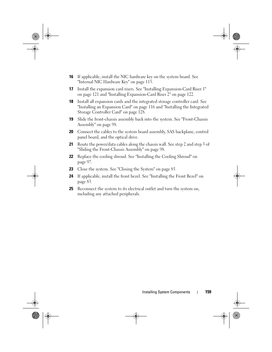 Dell PowerEdge R810 User Manual | Page 159 / 202