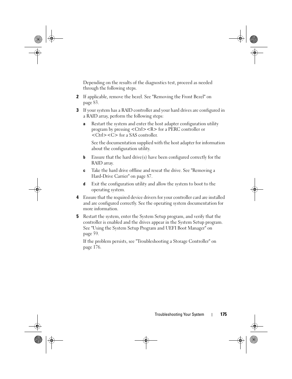 Dell PowerEdge R810 User Manual | Page 175 / 202