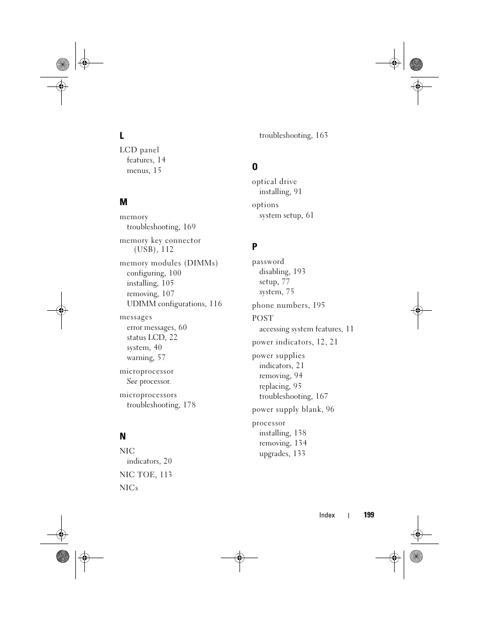 Dell PowerEdge R810 User Manual | Page 199 / 202