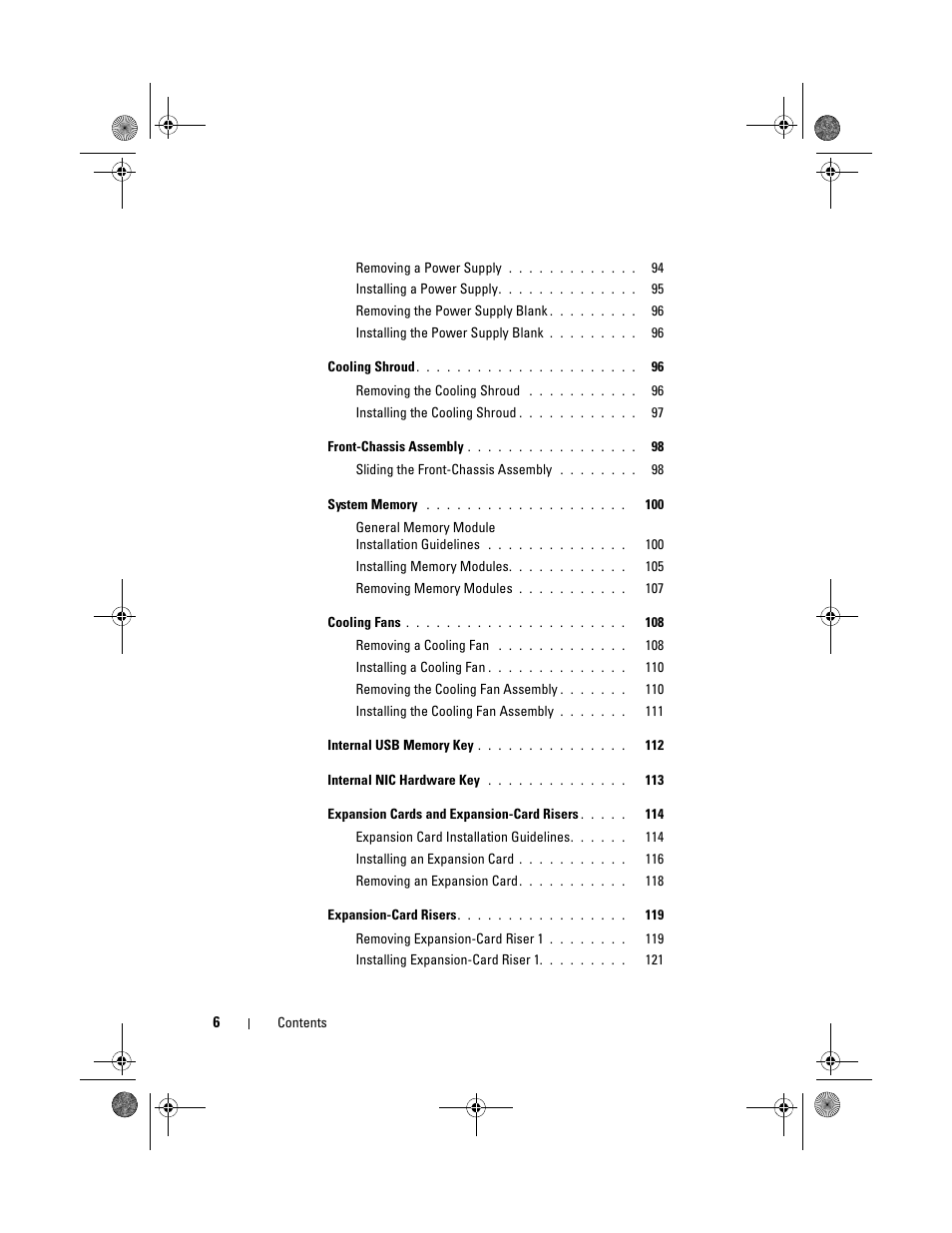 Dell PowerEdge R810 User Manual | Page 6 / 202