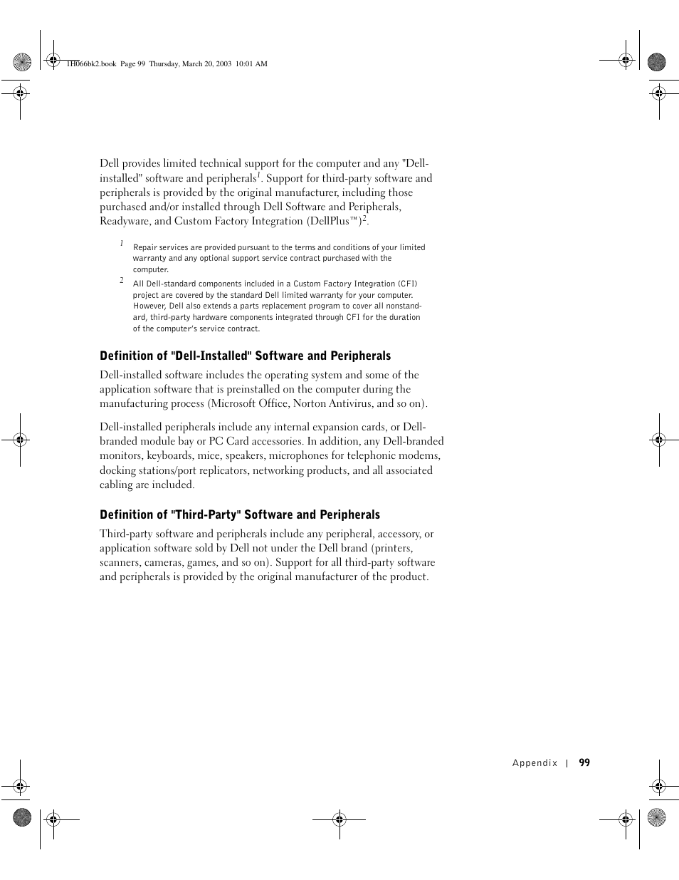 Dell INSPIRON 2600 User Manual | Page 99 / 134