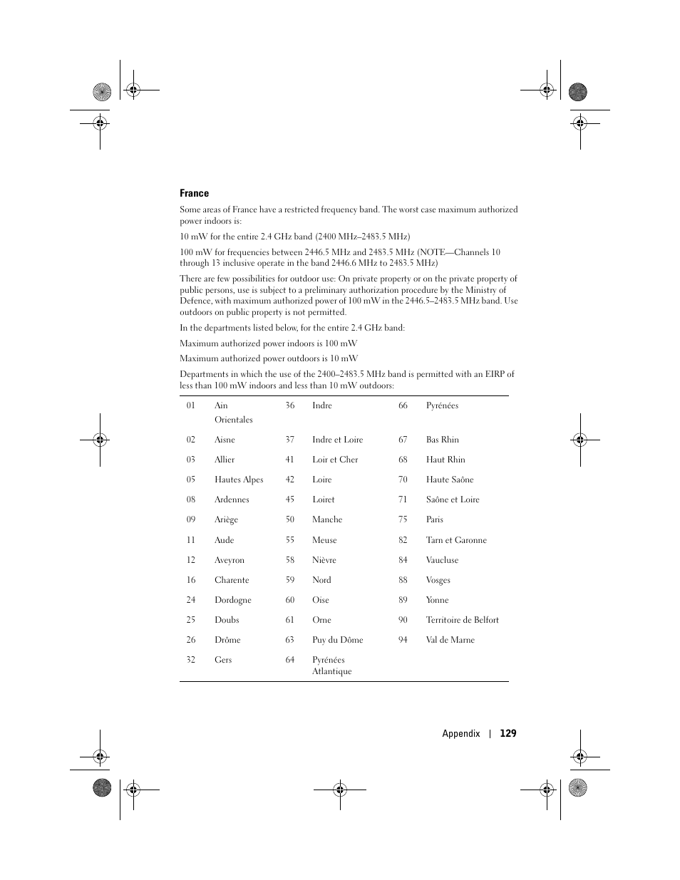 Dell AXIM X30 User Manual | Page 129 / 168