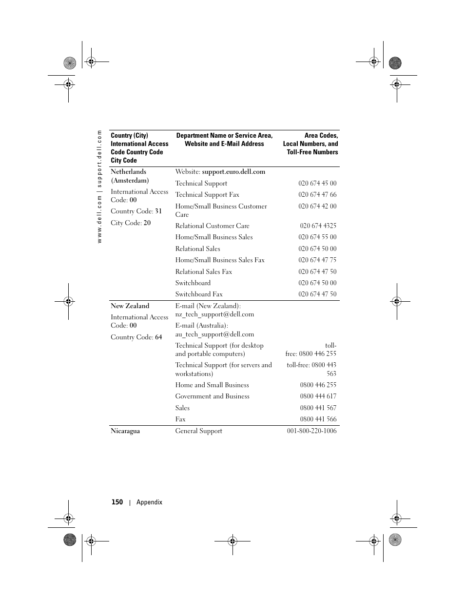 Dell AXIM X30 User Manual | Page 150 / 168