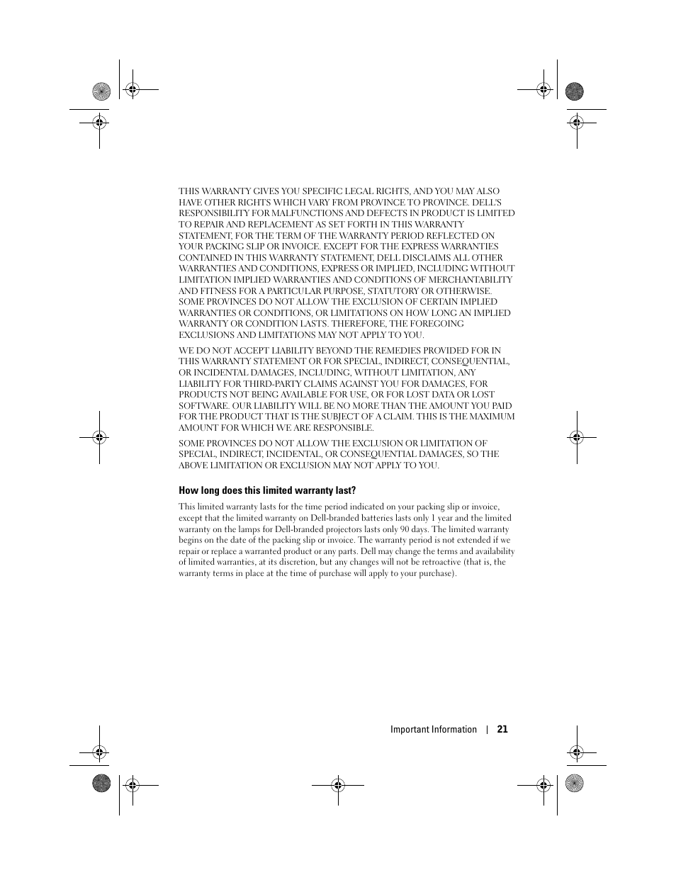 Dell AXIM X30 User Manual | Page 21 / 168
