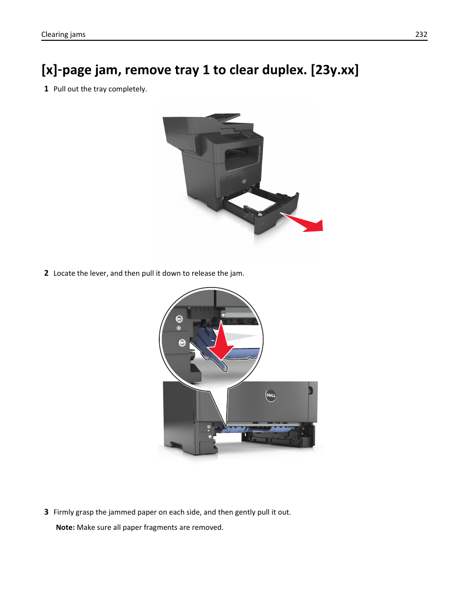 Dell B3465dn Mono Laser Multifunction Printer User Manual | Page 232 / 315