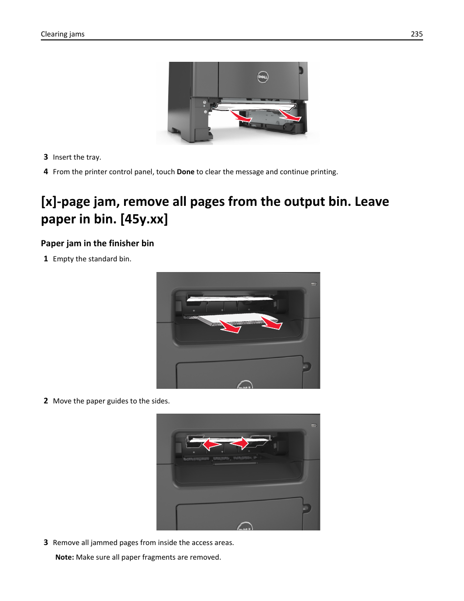 Dell B3465dn Mono Laser Multifunction Printer User Manual | Page 235 / 315