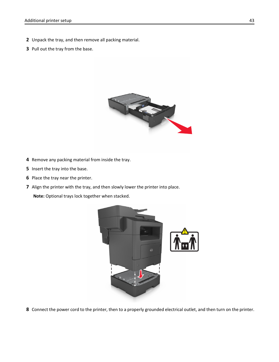 Dell B3465dn Mono Laser Multifunction Printer User Manual | Page 43 / 315