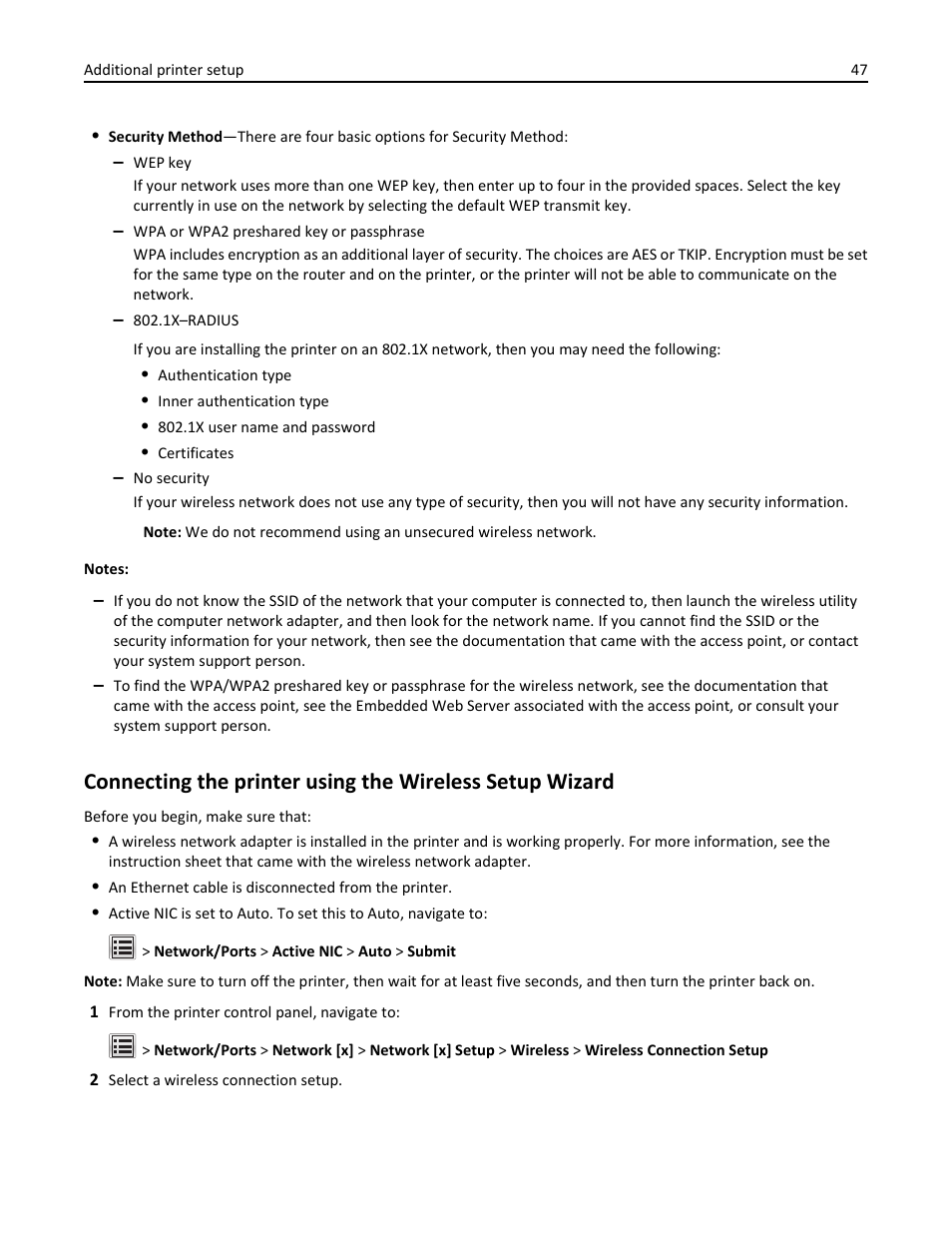 Dell B3465dn Mono Laser Multifunction Printer User Manual | Page 47 / 315