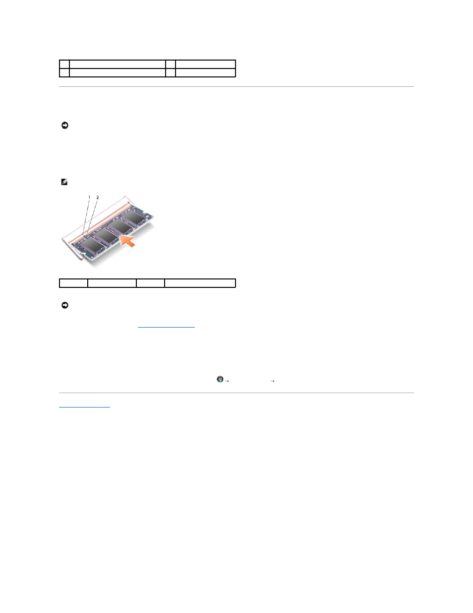 Replacing the memory module(s) | Dell Studio 1737 (Late  2008) User Manual | Page 32 / 47