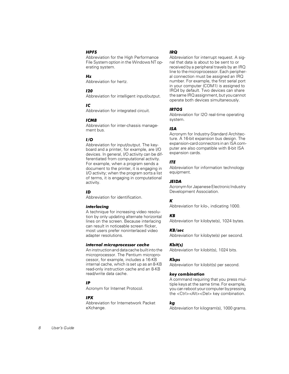 Dell PowerEdge 1400SC User Manual | Page 102 / 116