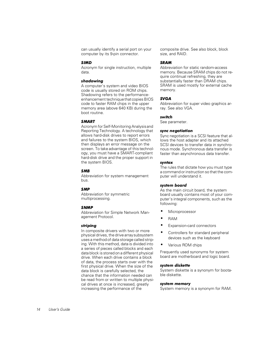 Dell PowerEdge 1400SC User Manual | Page 108 / 116