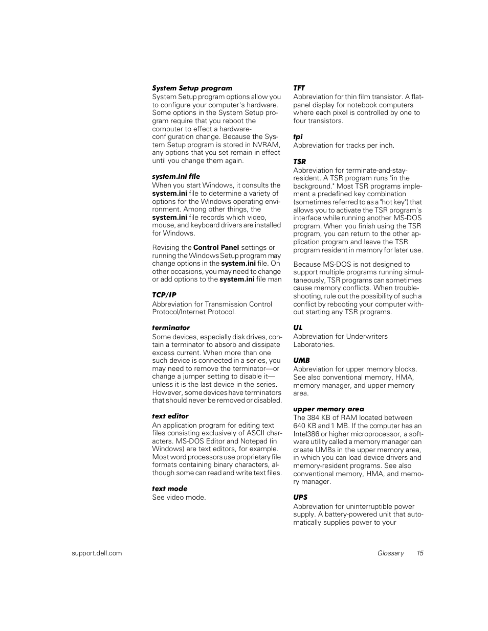 Dell PowerEdge 1400SC User Manual | Page 109 / 116