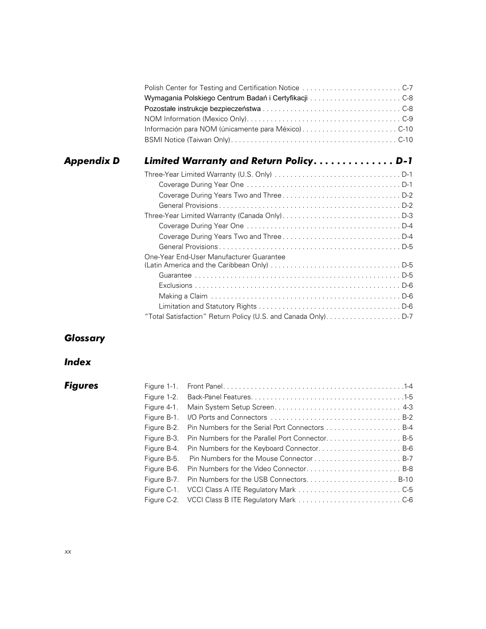 Dell PowerEdge 1400SC User Manual | Page 18 / 116