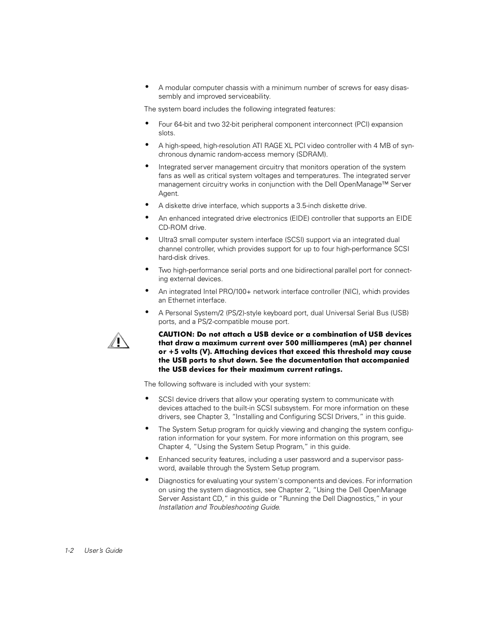 Dell PowerEdge 1400SC User Manual | Page 22 / 116