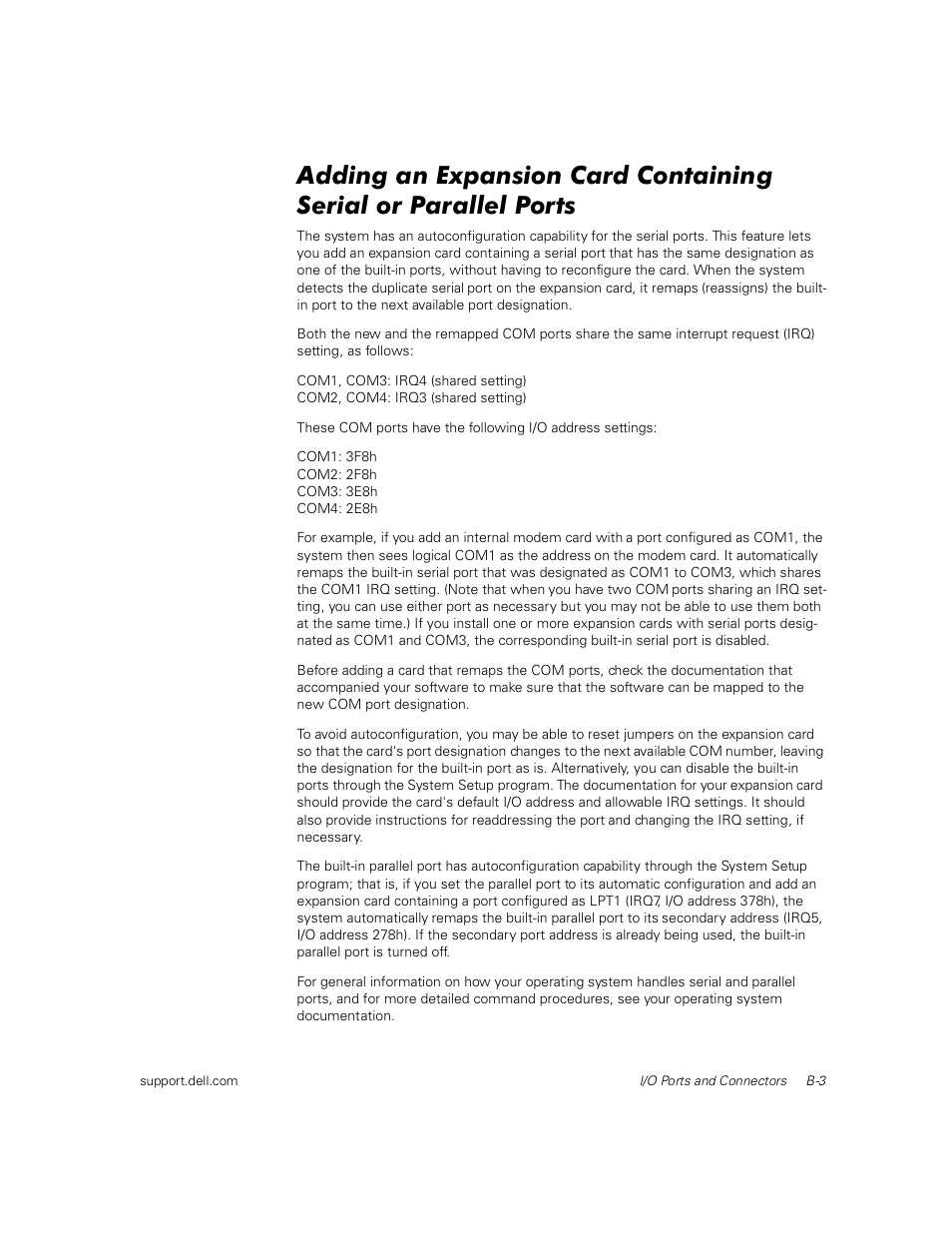 Dell PowerEdge 1400SC User Manual | Page 69 / 116