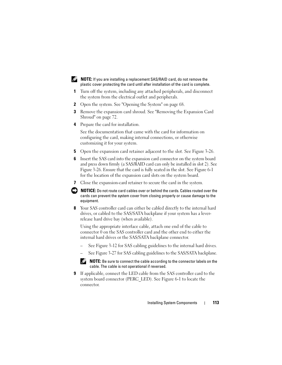 Dell PowerEdge T605 User Manual | Page 113 / 230