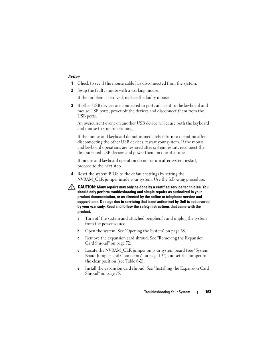 Dell PowerEdge T605 User Manual | Page 163 / 230