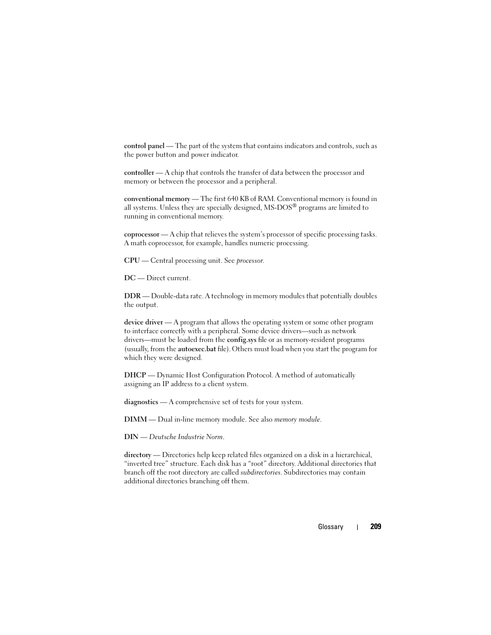Dell PowerEdge T605 User Manual | Page 209 / 230
