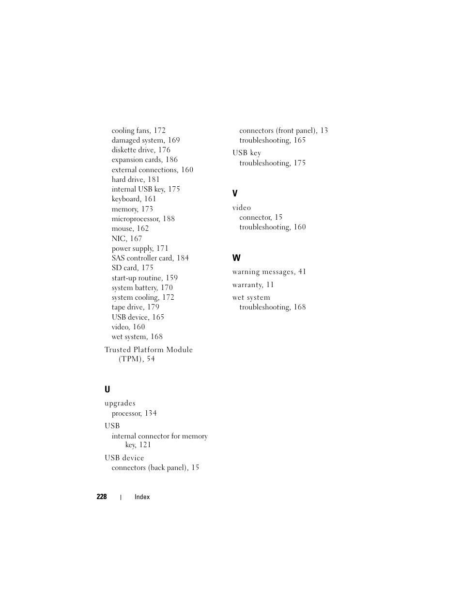 Dell PowerEdge T605 User Manual | Page 228 / 230