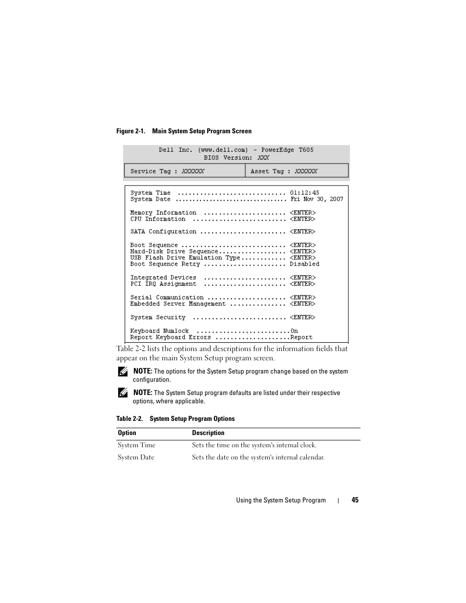 Dell PowerEdge T605 User Manual | Page 45 / 230