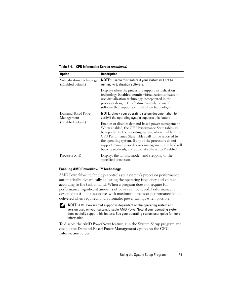 Dell PowerEdge T605 User Manual | Page 49 / 230