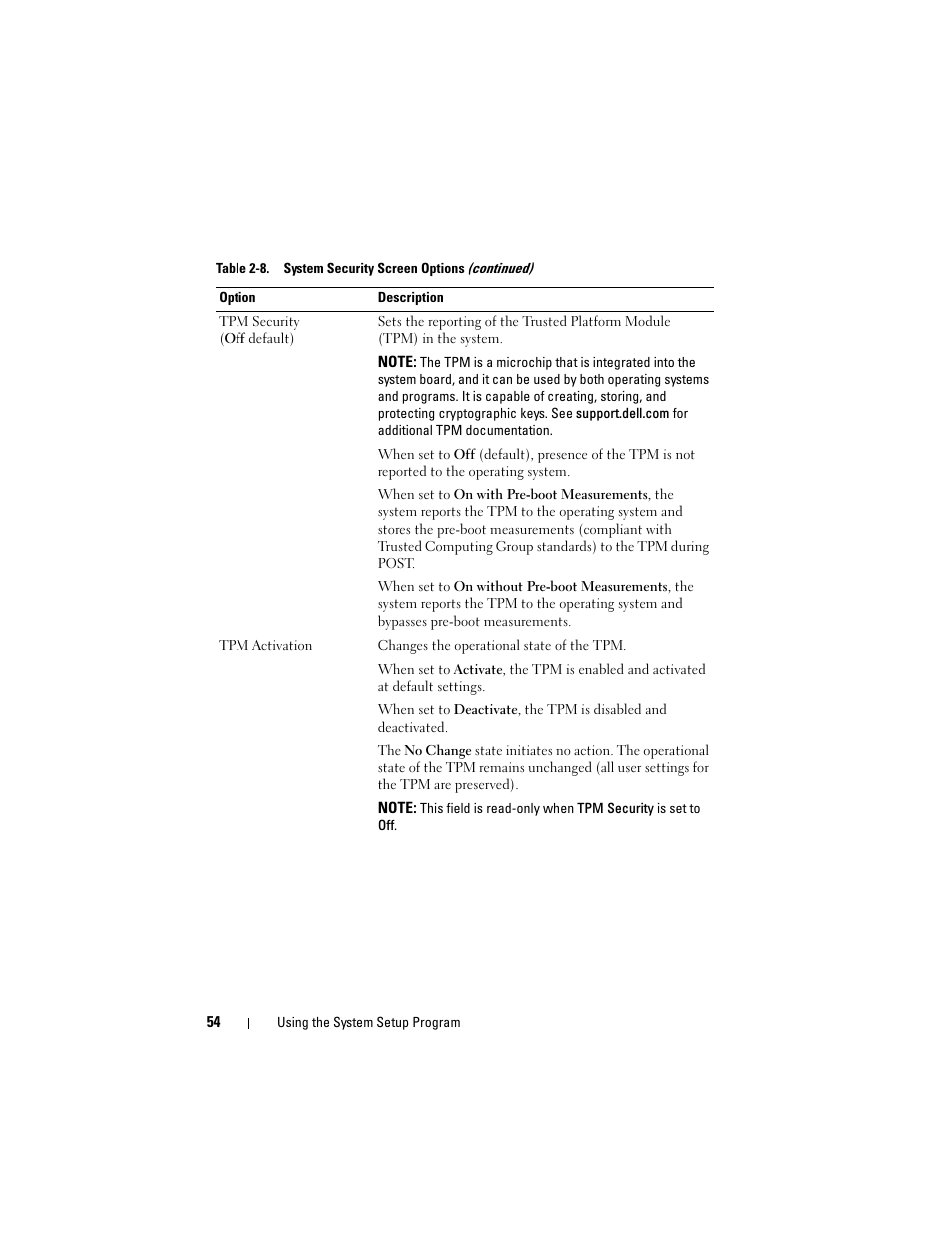 Dell PowerEdge T605 User Manual | Page 54 / 230