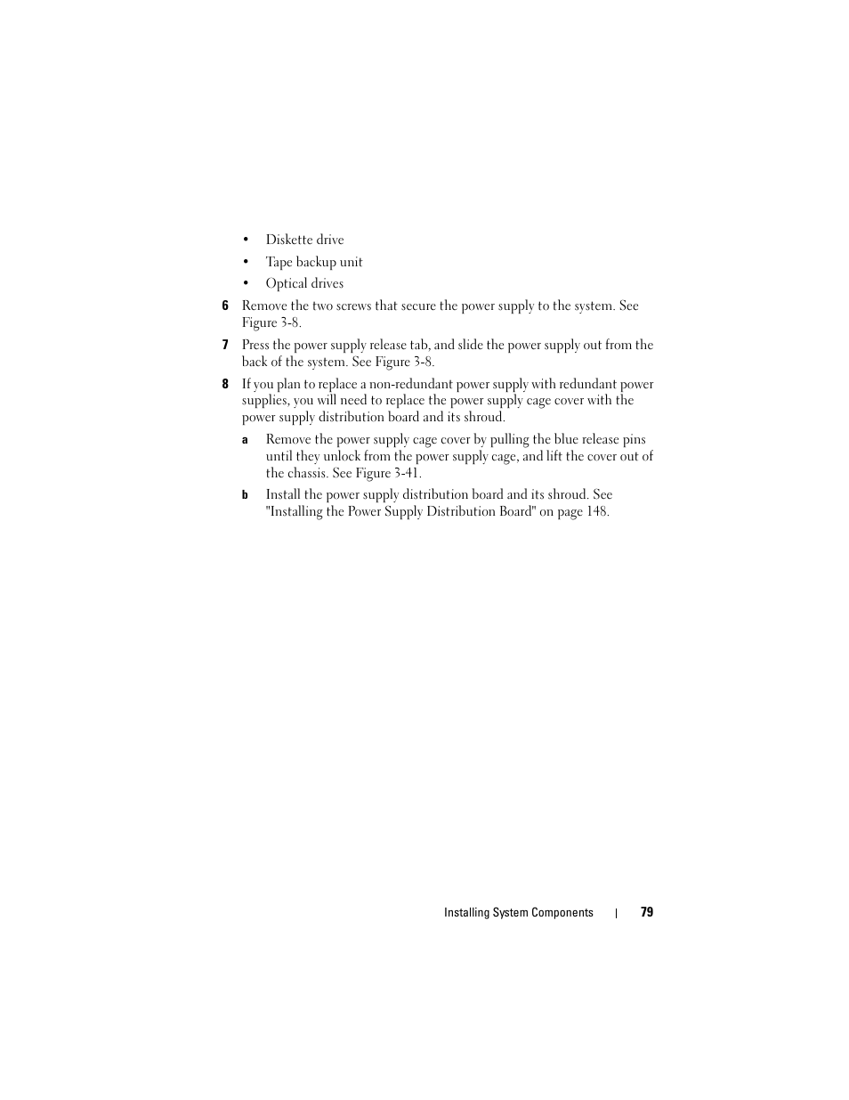 Dell PowerEdge T605 User Manual | Page 79 / 230