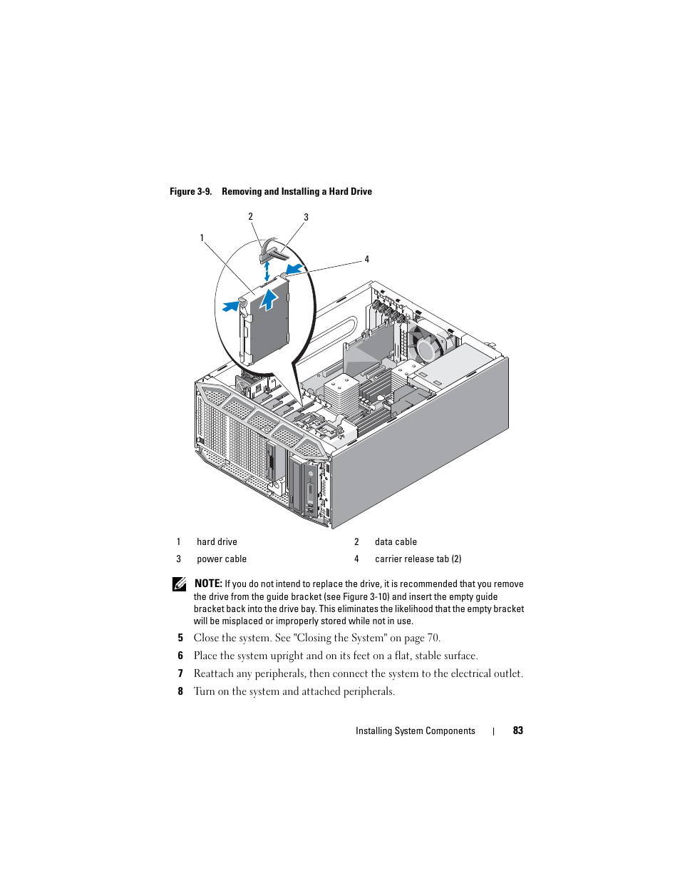 Dell PowerEdge T605 User Manual | Page 83 / 230