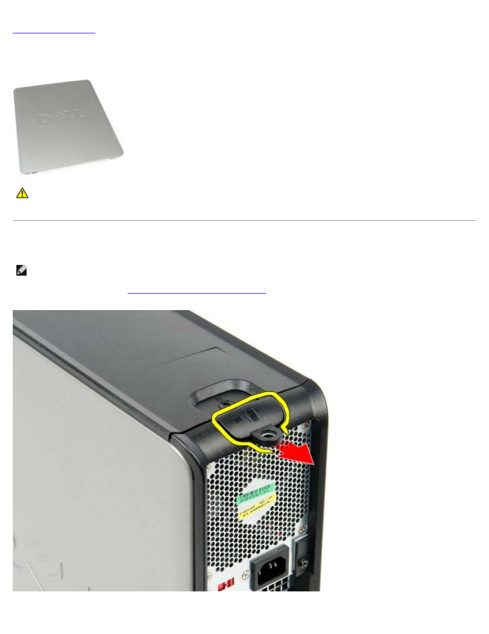 Cover, Removing the cover | Dell OptiPlex 780 User Manual | Page 22 / 80