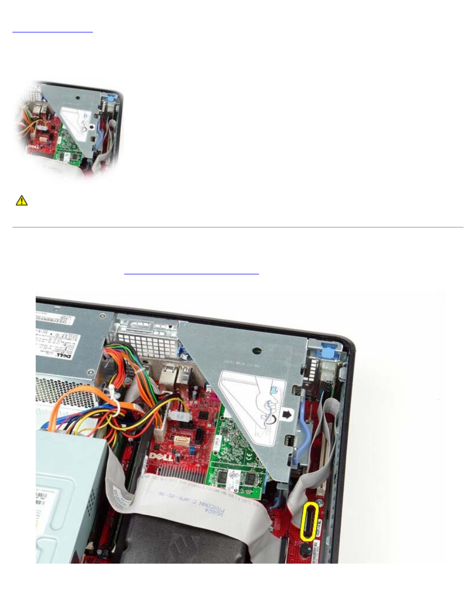 Riser cage, Removing the riser cage | Dell OptiPlex 780 User Manual | Page 63 / 80