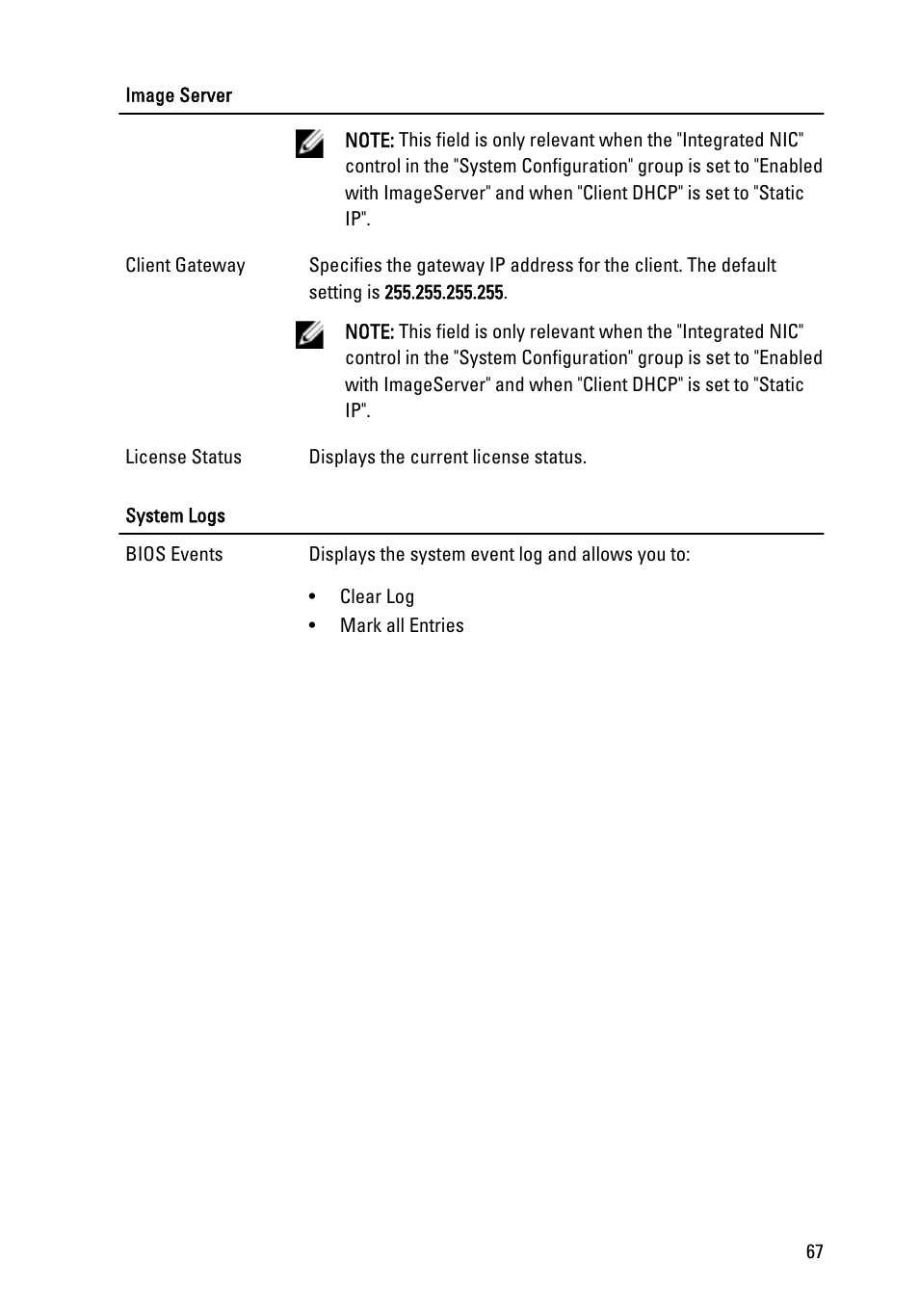 Dell OptiPlex 390 (Mid 2011) User Manual | Page 67 / 97