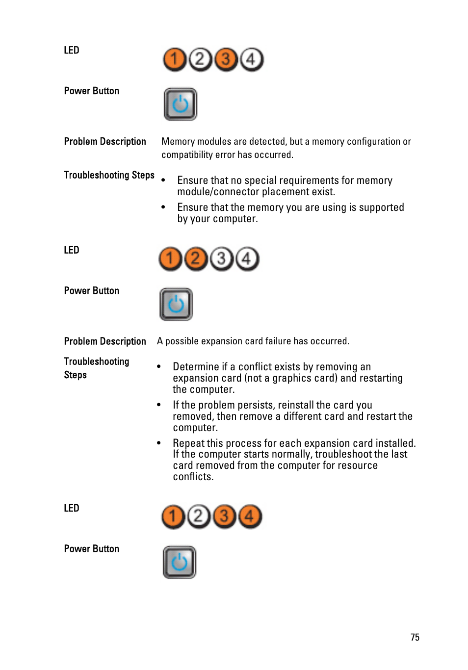 Dell OptiPlex 390 (Mid 2011) User Manual | Page 75 / 97