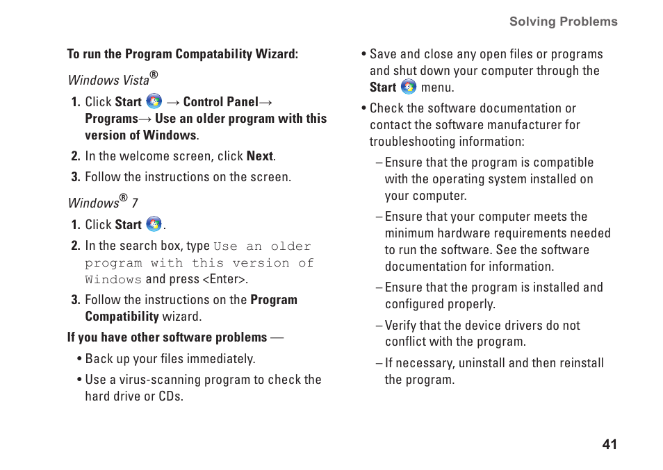 Dell Inspiron 15z (1570, Mid 2009) User Manual | Page 43 / 80