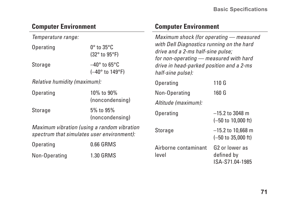 Dell Inspiron 15z (1570, Mid 2009) User Manual | Page 73 / 80
