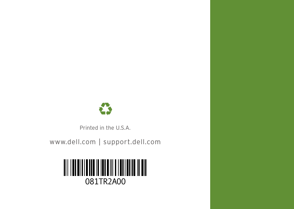 Dell Inspiron 15z (1570, Mid 2009) User Manual | Page 80 / 80