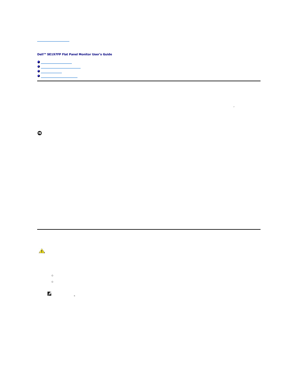 Appendix, Fcc notice (u.s. only), Caution: safety instruction | Dell SE197FP Monitor User Manual | Page 8 / 29