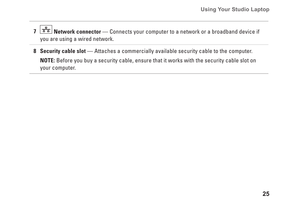 Dell Studio 1457 (Late 2009) User Manual | Page 27 / 94