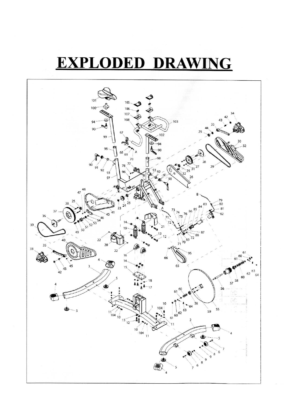 BodyCraft Tour Trainer Indoor Cycle User Manual | Page 3 / 11