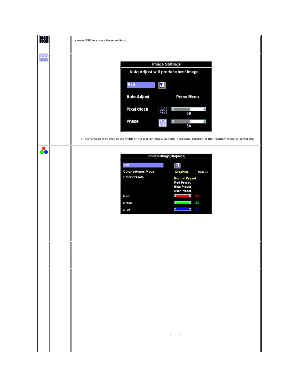 Dell SE178WFP Monitor User Manual | Page 13 / 22