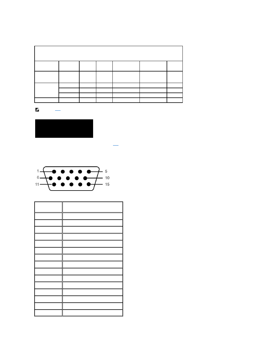 Pin assignments, Power management definition | Dell SE178WFP Monitor User Manual | Page 7 / 22