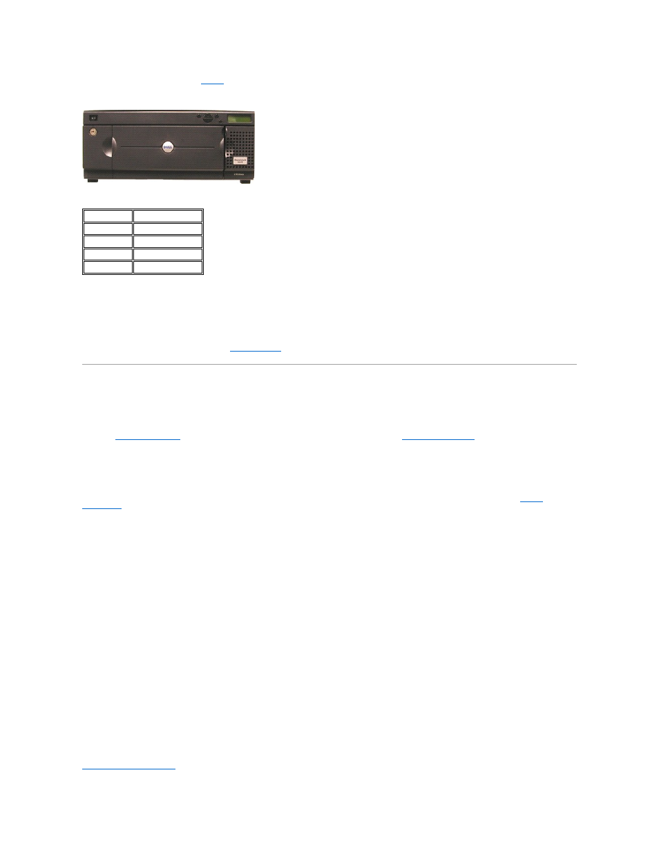 Figure 1, Features, Optional features | Dell PowerVault 132T LTO/SDLT (Tape Library) User Manual | Page 28 / 89