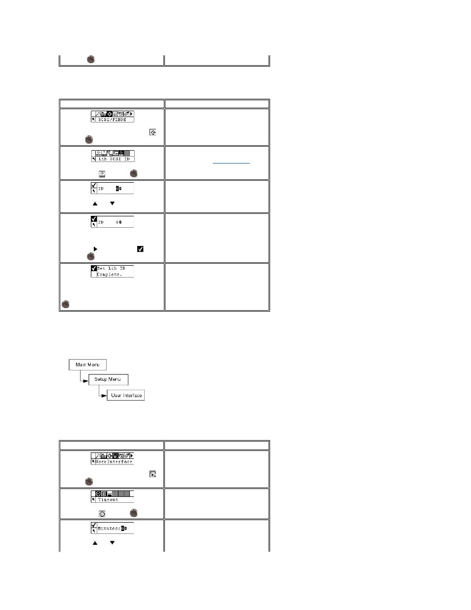 Configure the user interface | Dell PowerVault 132T LTO/SDLT (Tape Library) User Manual | Page 46 / 89