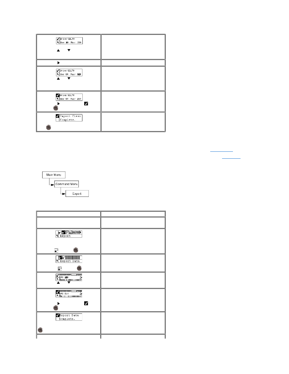 Export media | Dell PowerVault 132T LTO/SDLT (Tape Library) User Manual | Page 53 / 89