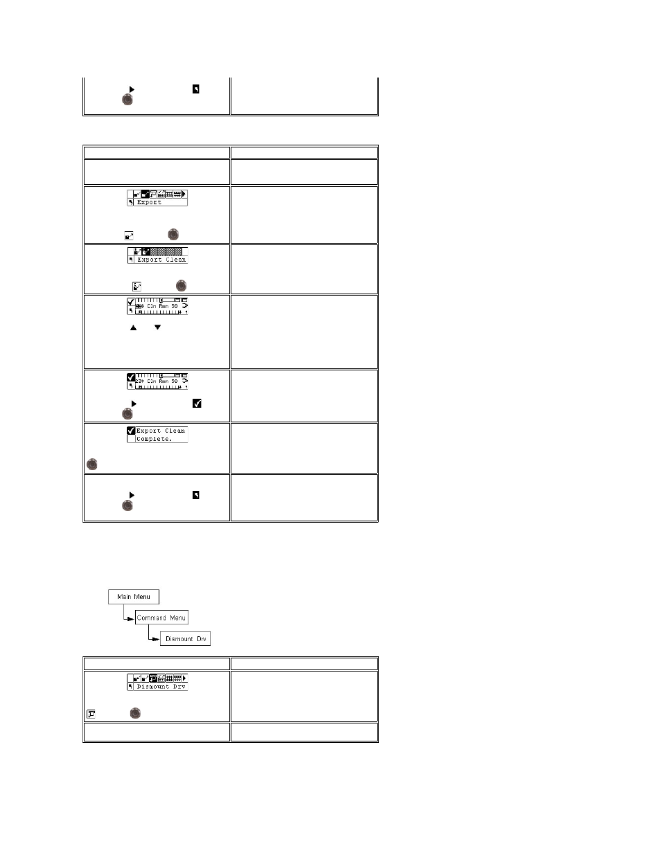 Dismount drive, Move media, Moving media | Dell PowerVault 132T LTO/SDLT (Tape Library) User Manual | Page 54 / 89