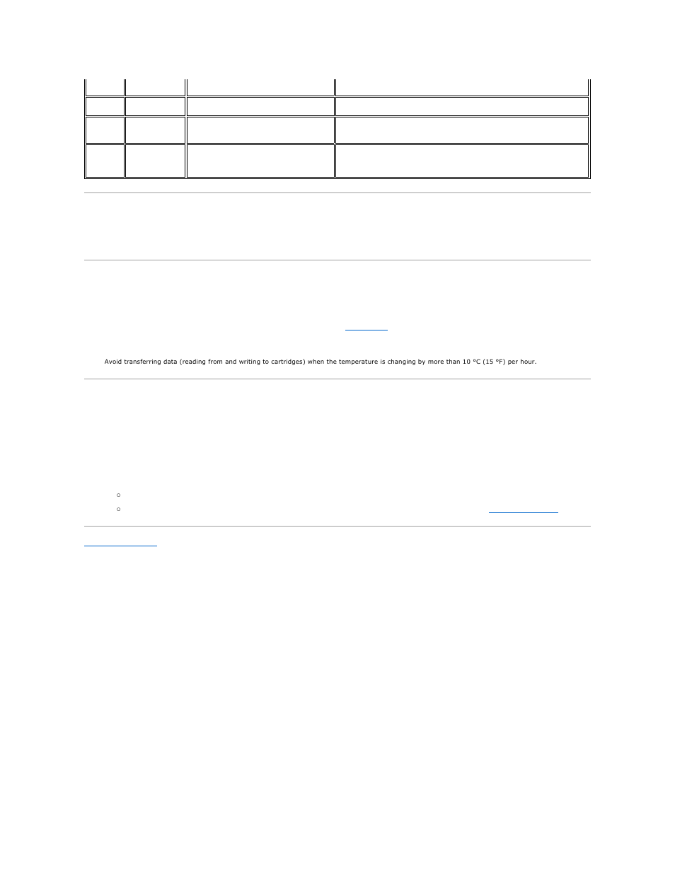 Vital product data recovery, Environmental considerations, Improper media handling considerations | Improper, Media handling considerations, For more information | Dell PowerVault 132T LTO/SDLT (Tape Library) User Manual | Page 89 / 89